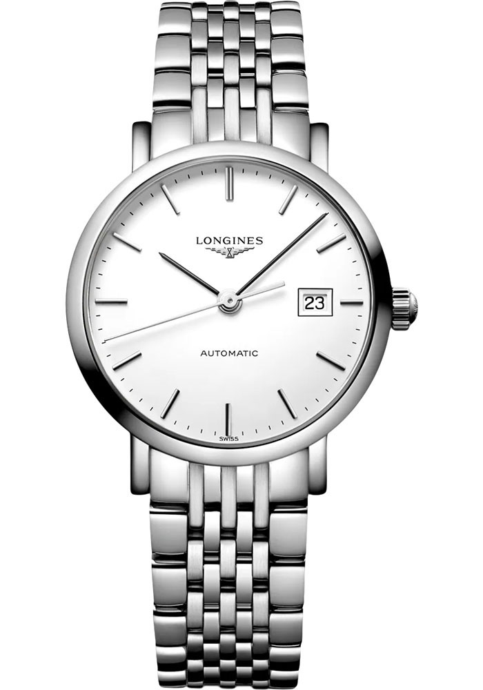 Longines Watches - Elegant Collection 29 mm - Steel - Bracelet - Style No: L4.310.4.12.6