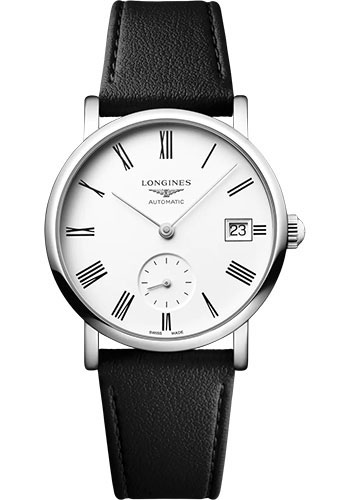 Longines Watches - Elegant Collection 34.5 mm - Steel - Strap - Style No: L4.312.4.11.0