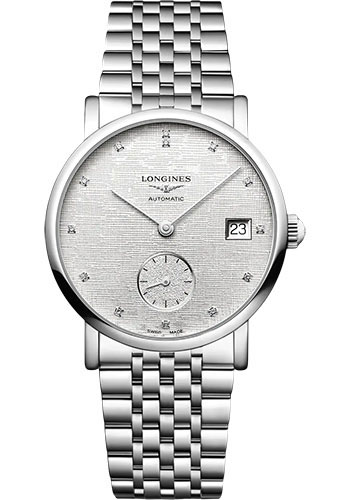 Longines Watches - Elegant Collection 34.5 mm - Steel - Bracelet - Style No: L4.312.4.77.6
