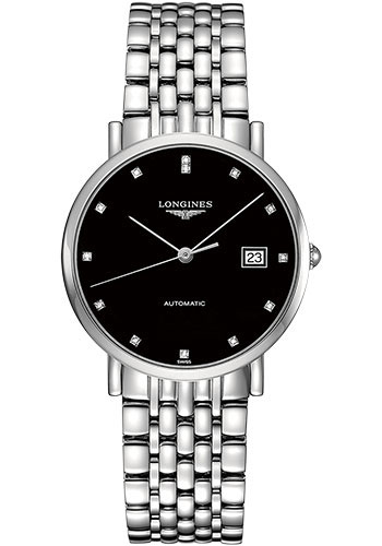 Longines Watches - Elegant Collection 37 mm - Steel - Bracelet - Style No: L4.810.4.57.6