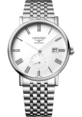 Longines Watches - Elegant Collection 39 mm - Steel - Bracelet - Style No: L4.812.4.11.6