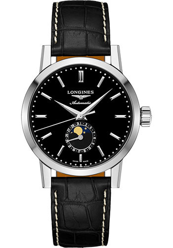 Longines Watches - 1832 40 mm Moon Phase - Style No: L4.826.4.52.0