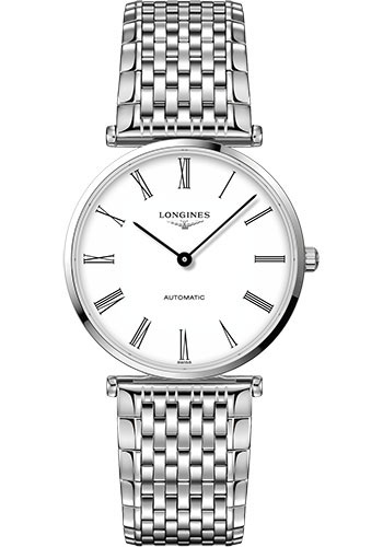 Longines Watches - La Grande Classique de Longines 36 mm - Automatic - Steel - Bracelet - Style No: L4.908.4.11.6