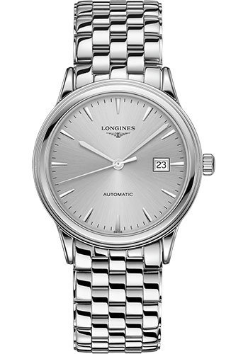 Longines Watches - Flagship 40 mm - Steel - Bracelet - Style No: L4.984.4.72.6