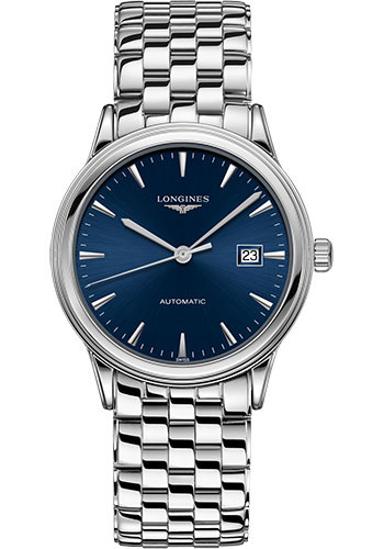 Longines Watches - Flagship 40 mm - Steel - Bracelet - Style No: L4.984.4.92.6