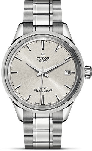 Tudor Watches - Style 34 mm - Steel - Double Bezel - Bracelet - Style No: M12300-0001