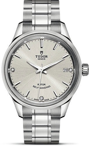 Tudor Watches - Style 34 mm - Steel - Double Bezel - Bracelet - Style No: M12300-0003