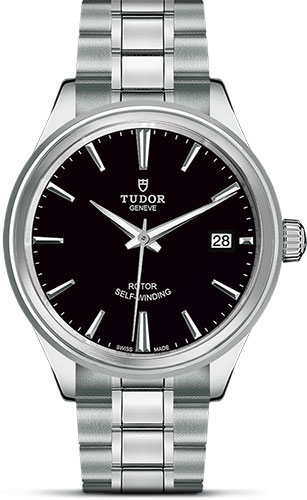 Tudor Watches - Style 38 mm - Steel - Double Bezel - Bracelet - Style No: M12500-0002