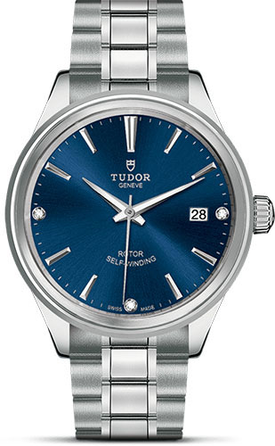 Tudor Watches - Style 38 mm - Steel - Double Bezel - Bracelet - Style No: M12500-0013