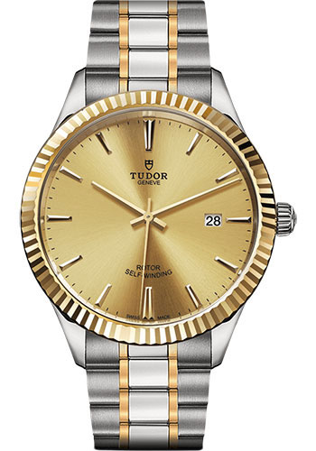 tudor style fluted bezel