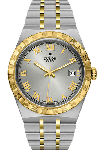 Tudor Watches - Royal 38 mm - Steel and Gold - Bracelet - Style No: M28503-0001