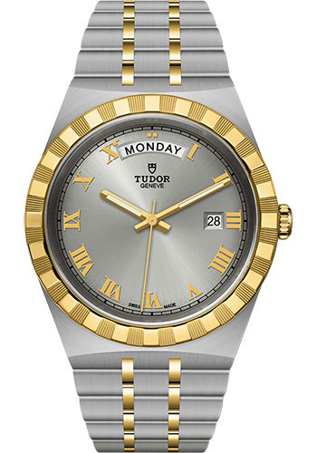 Tudor Watches - Royal 41 mm - Steel and Gold - Bracelet - Style No: M28603-0001