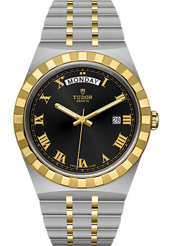 Tudor Watches - Royal 41 mm - Steel and Gold - Bracelet - Style No: M28603-0003