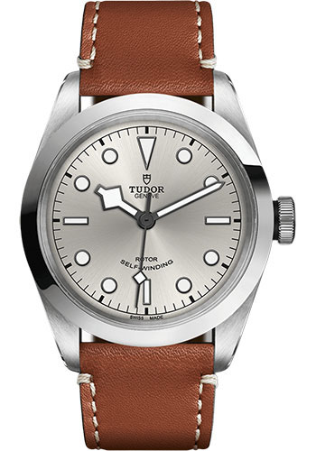 Tudor Watches - Black Bay 41 mm - Steel - Leather Strap - Style No: M79540-0013