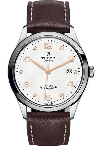 Tudor Watches - 1926 39 mm - Steel - Leather Strap - Style No: M91550-0014