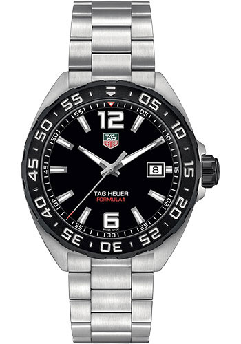 Tag Heuer Watches - Formula 1 Quartz 41 mm - Steel - Bracelet - Style No: WAZ1110.BA0875