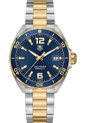 Tag Heuer Watches - Formula 1 Quartz 41 mm - Bicolor Plated Aluminium - Bracelet - Style No: WAZ1120.BB0879