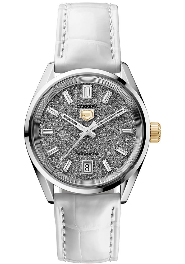 Tag Heuer Watches - Carrera Date Automatic 36 mm - White Gold - Strap - Style No: WBN2344.FC8335