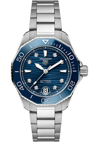 Tag Heuer Watches - Aquaracer Professional 300 Automatic 36 mm - Steel - Bracelet - Style No: WBP231B.BA0618