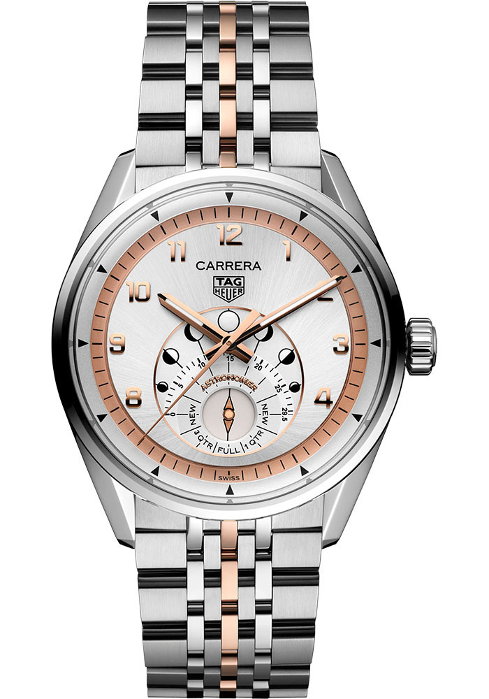 Tag Heuer Watches - Carrera Astronomer Automatic 39 mm - Steel - Bracelet - Style No: WBX2111.BD0002