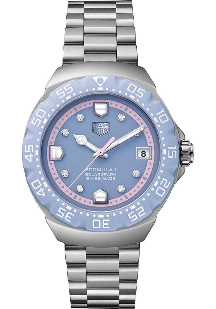 Tag Heuer Watches - Formula 1 Solargraph Quartz 38 mm - Steel - Bracelet - Style No: WBY111C.BA0042