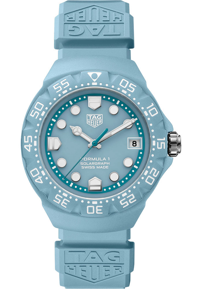 Tag Heuer Watches - Formula 1 Solargraph Quartz 38 mm - Th-Polylight - Rubber Strap - Style No: WBY1163.FT8113
