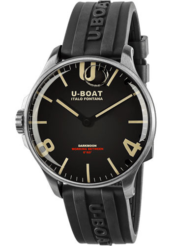 U-Boat Watches - Darkmoon 44mm - Black - Style No: 8463/B