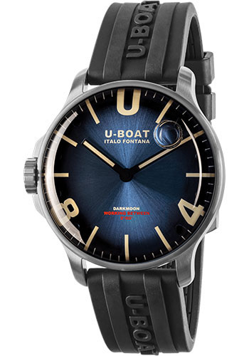 U-Boat Watches - Darkmoon 44mm - Blue - Style No: 8704/B