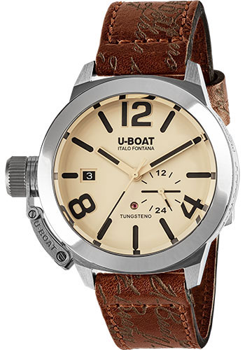 U-Boat Watches - Classico 42mm - Stainless Steel - Style No: 8892