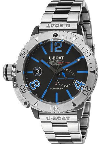 U-Boat Watches - Somerso Stainless Steel - Style No: 9014/MT