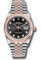 Rolex Datejust 36 Steel and Pink Gold - Domed Bezel - Jubilee Style No: 126201 bkdj
