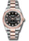 Rolex Datejust 36 Steel and Pink Gold - Domed Bezel - Oyster Style No: 126201 bkdo