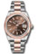 Rolex Datejust 36 Steel and Pink Gold - Domed Bezel - Oyster Style No: 126201 choio