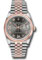 Rolex Datejust 36 Steel and Pink Gold - Domed Bezel - Jubilee Style No: 126201 dkrdr69j
