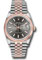 Rolex Datejust 36 Steel and Pink Gold - Domed Bezel - Jubilee Style No: 126201 dkrij
