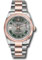 Rolex Datejust 36 Steel and Pink Gold - Domed Bezel - Oyster Style No: 126201 slgro