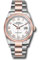 Rolex Datejust 36 Steel and Pink Gold - Domed Bezel - Oyster Style No: 126201 wro