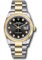 Rolex Datejust 36 Steel and Yellow Gold - Domed Bezel - Oyster Style No: 126203 bkdo