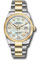 Rolex Datejust 36 Steel and Yellow Gold - Domed Bezel - Oyster Style No: 126203 mdo
