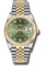 Rolex Datejust 36 Steel and Yellow Gold - Domed Bezel - Jubilee Style No: 126203 ogdr69j