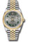 Rolex Datejust 36 Steel and Yellow Gold - Domed Bezel - Jubilee Style No: 126203 slgrj