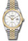 Rolex Datejust 36 Steel and Yellow Gold - Domed Bezel - Jubilee Style No: 126203 wij