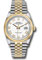 Rolex Datejust 36 Steel and Yellow Gold - Domed Bezel - Jubilee Style No: 126203 wrj