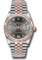 Rolex Datejust 36 Steel and Pink Gold - Fluted Bezel - Jubilee Style No: 126231 dkrdr69j