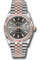 Rolex Datejust 36 Steel and Pink Gold - Fluted Bezel - Jubilee Style No: 126231 dkrij