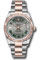 Rolex Datejust 36 Steel and Pink Gold - Fluted Bezel - Oyster Style No: 126231 slgro
