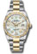Rolex Datejust 36 Steel and Yellow Gold - Fluted Bezel - Oyster Style No: 126233 mdo