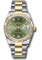 Rolex Datejust 36 Steel and Yellow Gold - Fluted Bezel - Oyster Style No: 126233 ogdr69o