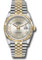 Rolex Datejust 36 Steel and Yellow Gold - Fluted Bezel - Jubilee Style No: 126233 sdr69j