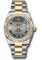 Rolex Datejust 36 Steel and Yellow Gold - Fluted Bezel - Oyster Style No: 126233 slgro
